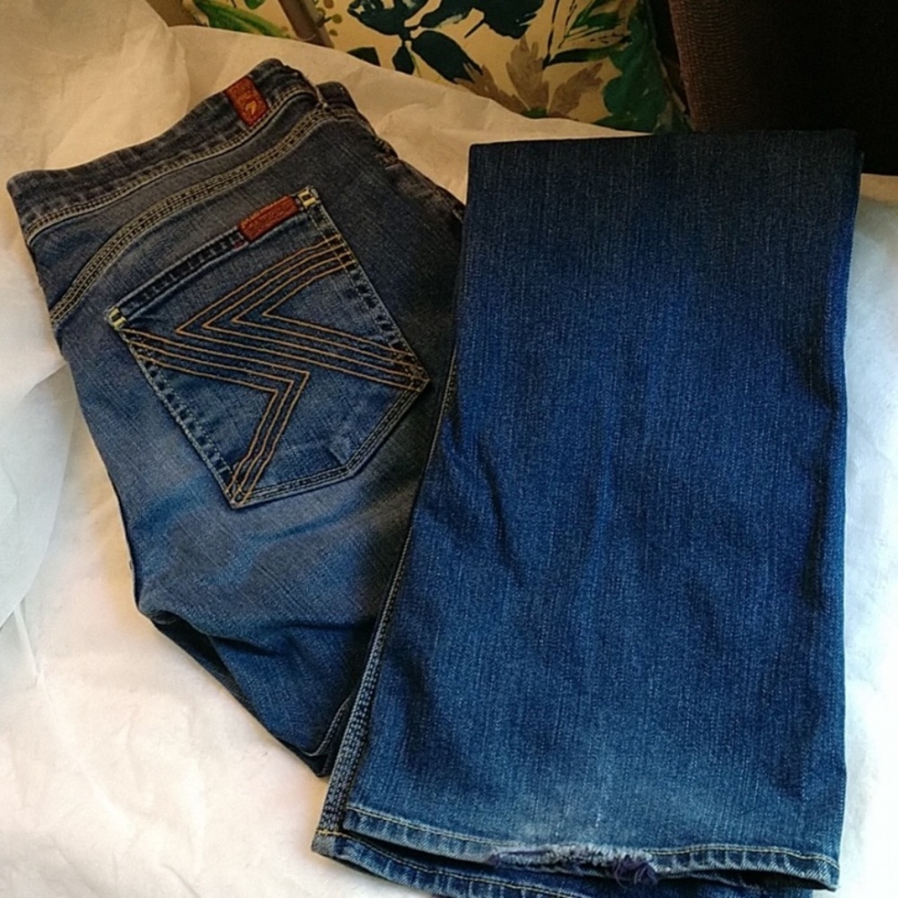 7 for all mankind bootcut jeans